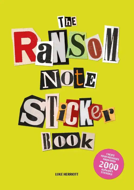 The Ransom Note Sticker Book – Luke Herriott Veilige Betaling