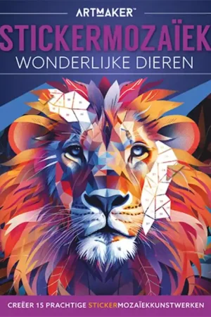 Hoge Kwaliteit Stickermozaïek – Wonderlijke dieren