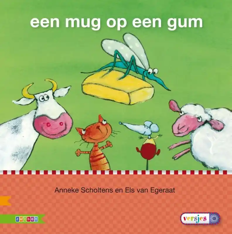 Exclusieve Aanbieding Een mug op een gum