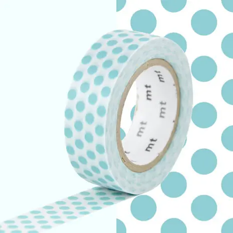 Washitape Ikigai – serie blauw – dot soda Express Levering