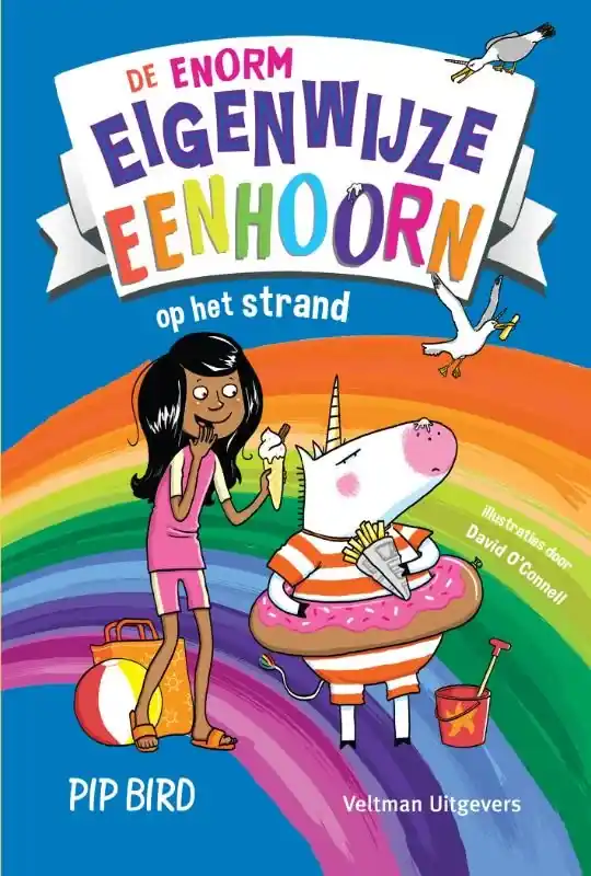 Bestseller De enorm eigenwijze eenhoorn op het strand