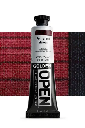 Beperkte Voorraad Golden open acryl 60ml – S7 – 7252 permanent maroon
