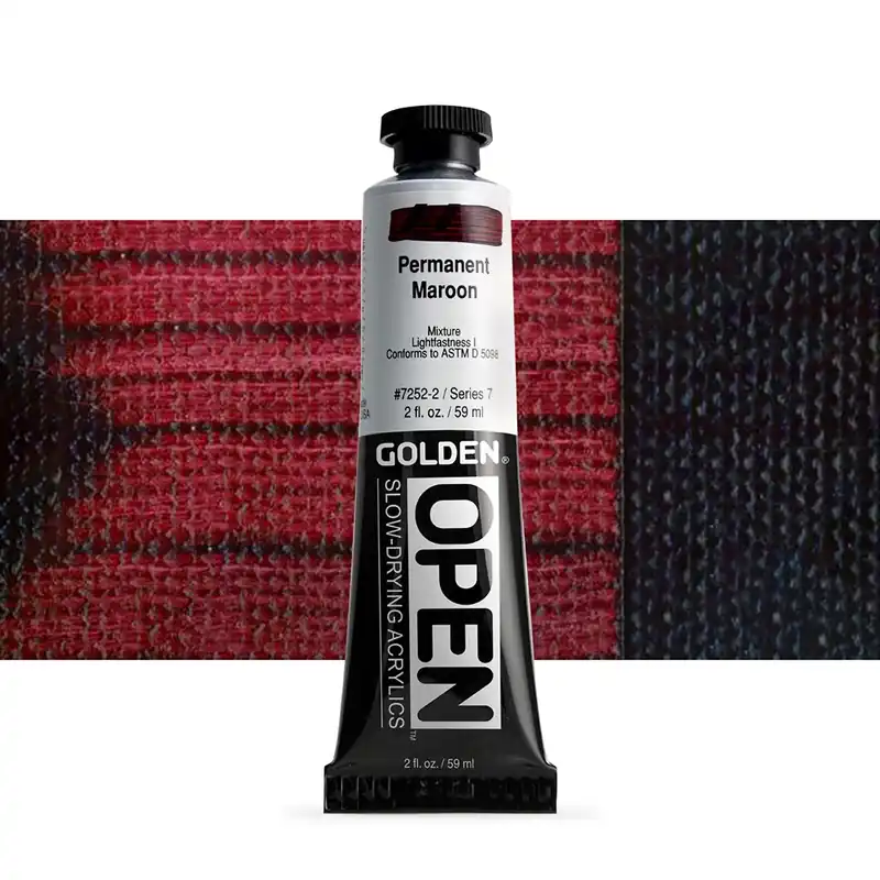 Beperkte Voorraad Golden open acryl 60ml – S7 – 7252 permanent maroon