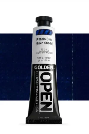 Tijdelijk Beschikbaar Golden open acryl 60ml – S4 – 7255 phthalo blue (green shade)