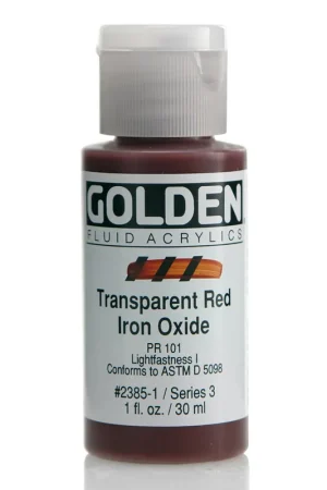 Actieprijs Golden fluid acrylics 30ml – S3 – 2385 transparant red iron oxide