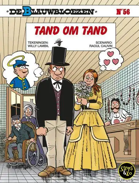 Goedkoop Blauwbloezen 56 – Tand om tand