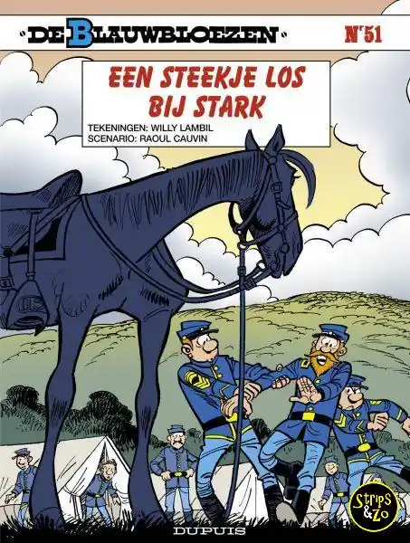 Gereduceerde Prijs Blauwbloezen 51 – Een steekje los bij Stark