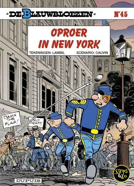 Blauwbloezen 45 – Oproer in New York Korting