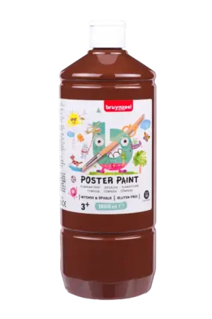 Bruynzeel plakkaatverf 1000ml – 400 bruin Speciale Aanbieding