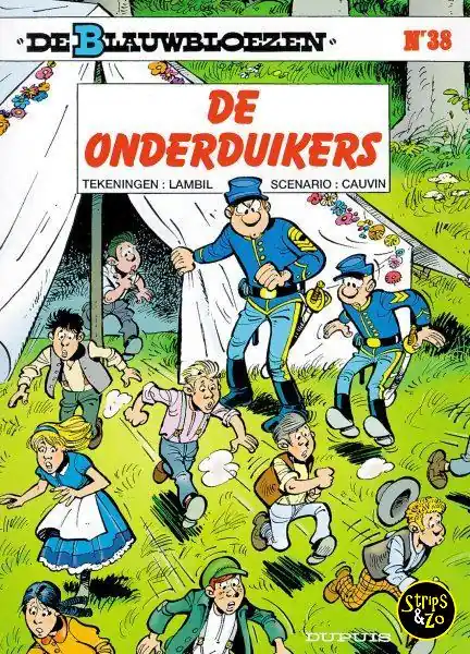 Aanbieding Blauwbloezen 38 – De onderduikers