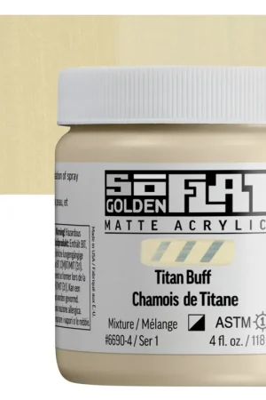 Betrouwbaar Golden so flat matte acrylics 118ml – S1 – 6690 Titan Buff