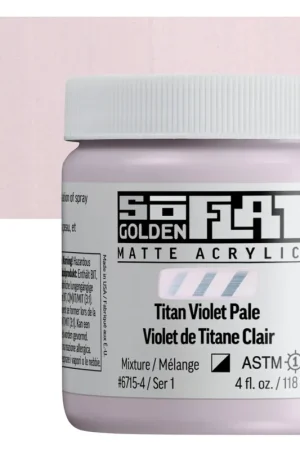 Golden so flat matte acrylics 118ml – S1 – 6715 Titan Violet pale Meest Verkocht