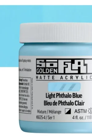 Veilige Betaling Golden so flat matte acrylics 118ml – S1 – 6625 Light Phtalo Blue
