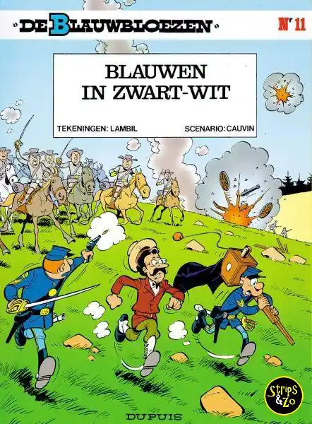 Blauwbloezen 11 – Blauwen in zwart-wit Aanbieding