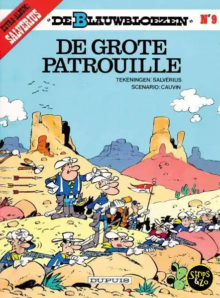 Blauwbloezen 9 – De grote patrouille Fabrieksprijs