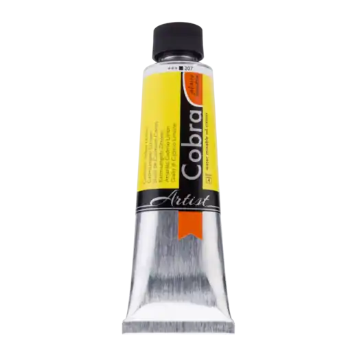 Cobra artist 150ml S4 – 207 cadmium geel citroen Op = Op