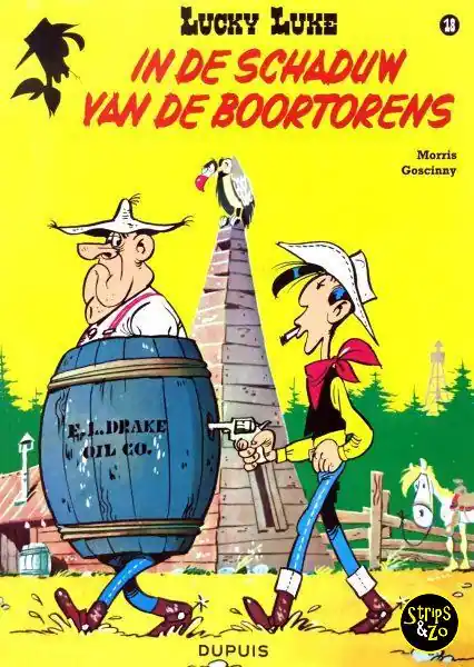 Lucky Luke – Relook 18 In de schaduw van de boortorens Tijdelijk Beschikbaar