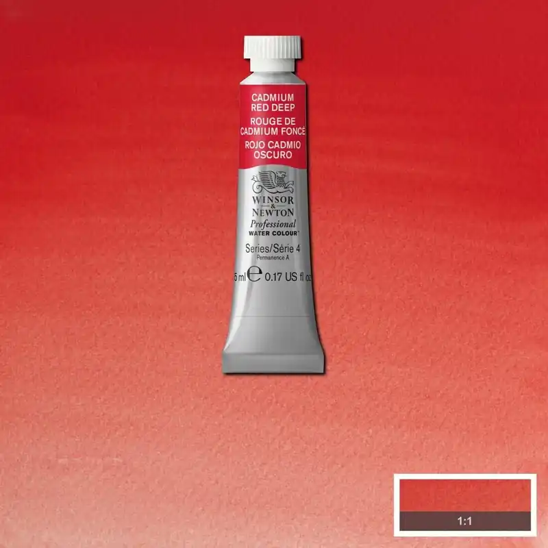 Express Levering Winsor & Newton PWC 5ml S4 – 097 cadmium red deep