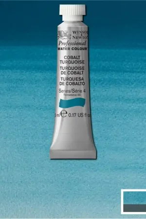 Winsor & Newton PWC 5ml S4 – 190 cobalt tuquoise Fabrieksprijs