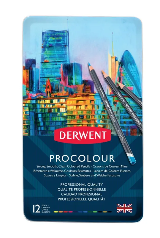 Derwent Procolour set 12 Betaalbaar