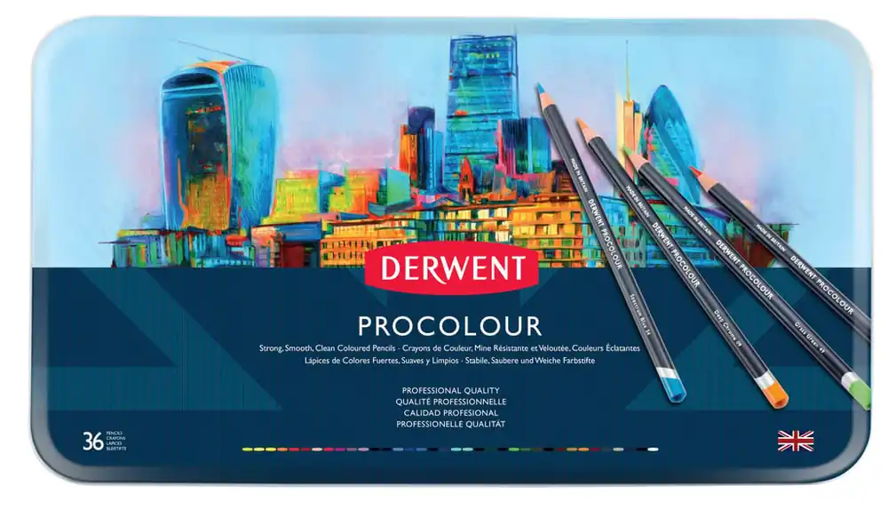 Derwent Procolour set 36 Goedkoop