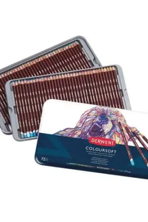 Rechtstreeks Van De Fabrikant Derwent Coloursoft set 72