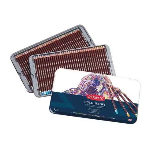 Rechtstreeks Van De Fabrikant Derwent Coloursoft set 72