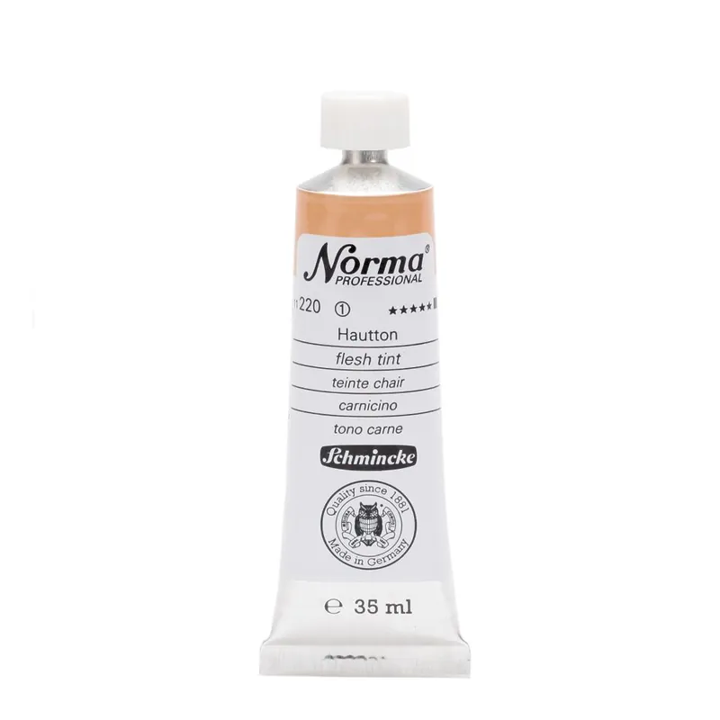 Schmincke Norma olieverf 35ml – 220 burnt ochre light Hoge Kwaliteit