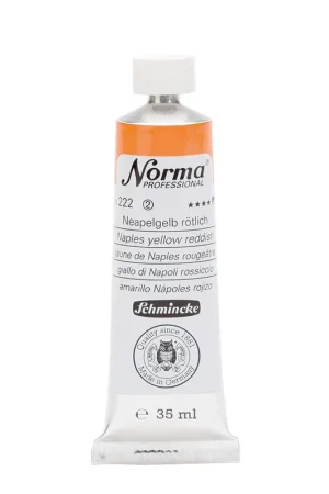 Must-Have Schmincke Norma olieverf 35ml – 222 naples yellow reddish