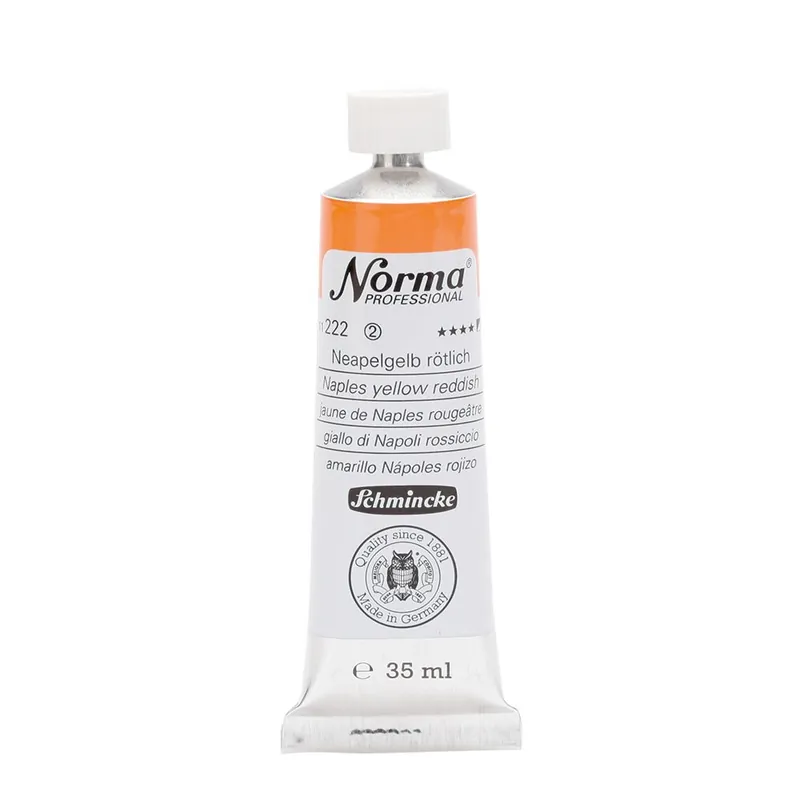 Must-Have Schmincke Norma olieverf 35ml – 222 naples yellow reddish