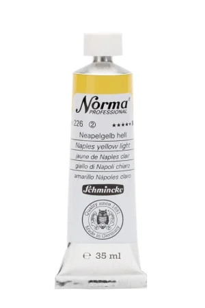 Express Levering Schmincke Norma olieverf 35ml – 226 naples yellow light