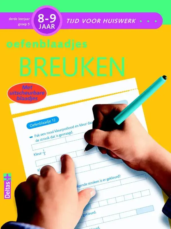 Oefenblaadjes breuken (8-9 j.) Exclusieve Aanbieding