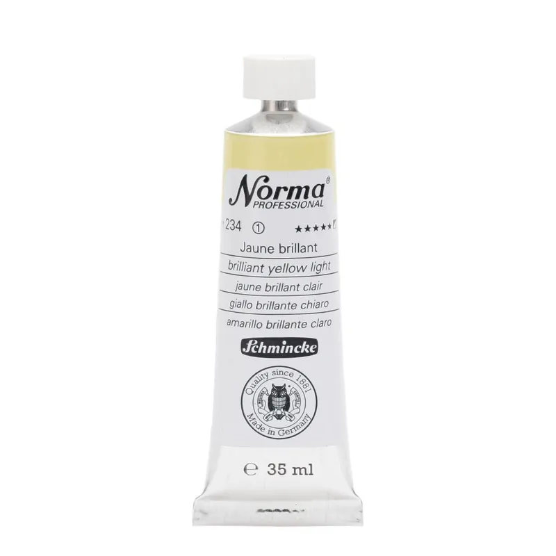 Superprijs Schmincke Norma olieverf 35ml – 234 brilliant yellow light