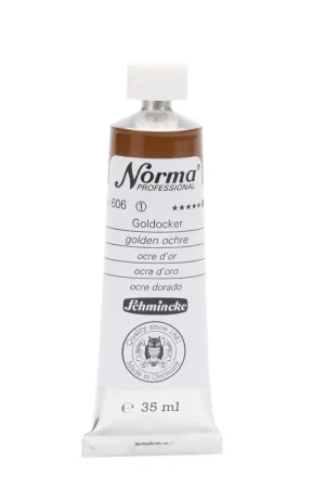 Schmincke Norma olieverf 35ml – 606 golden ochre Bestel Nu