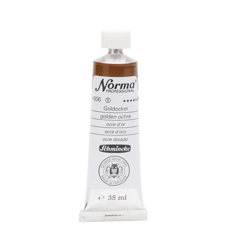 Schmincke Norma olieverf 35ml – 606 golden ochre Bestel Nu