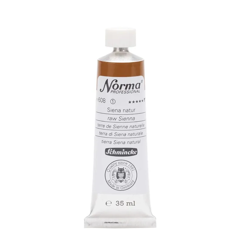 Op = Op Schmincke Norma olieverf 35ml – 608 raw sienna