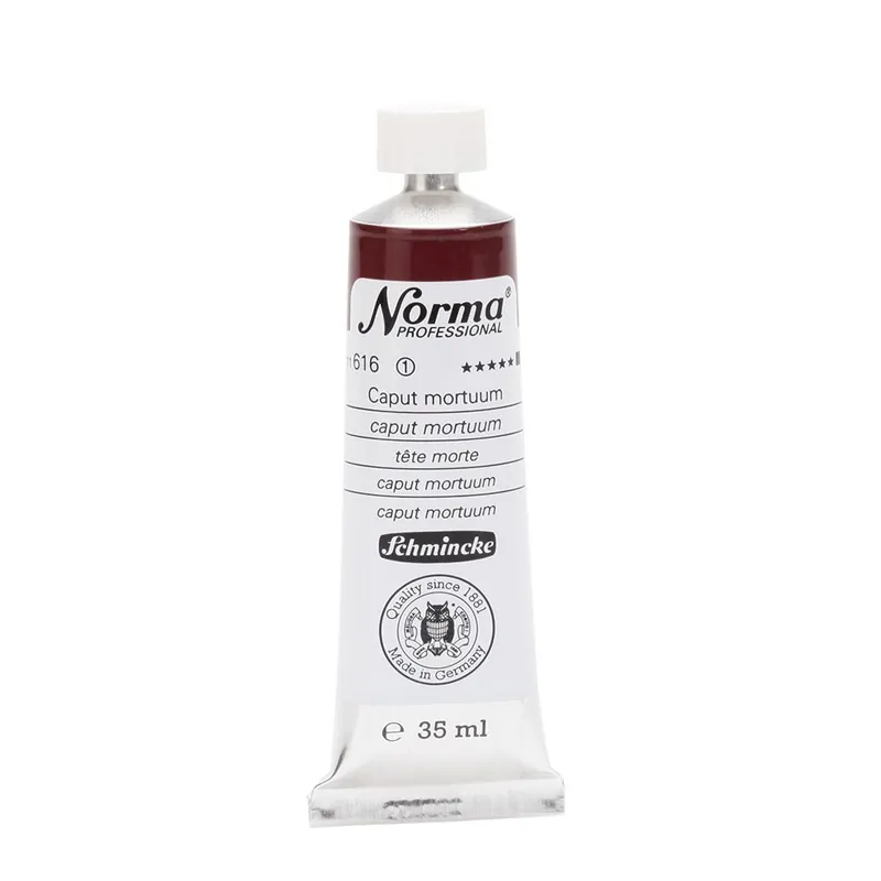 Betaalbaar Schmincke Norma olieverf 35ml – 616 caput mortuum