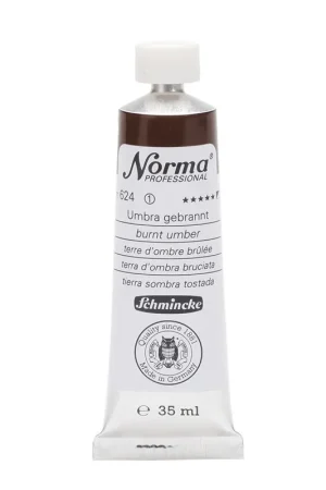 Schmincke Norma olieverf 35ml – 624 burnt umber Veilige Betaling