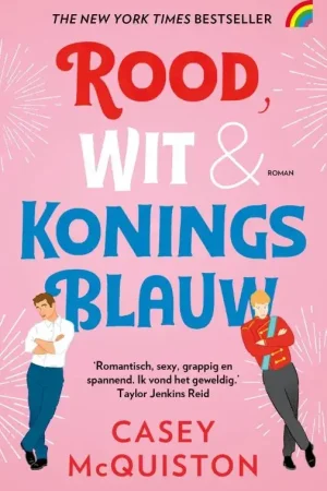 Rood, wit & koningsblauw Korting