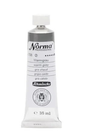 Schmincke Norma olieverf 35ml – 708 warm grey Beperkt Aanbod