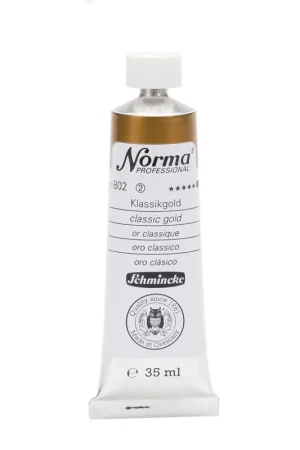Schmincke Norma olieverf 35ml – 802 classic gold Shop Nu