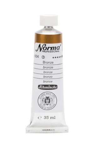 Tijdelijk Beschikbaar Schmincke Norma olieverf 35ml – 804 bronze