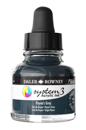 Must-Have DalerRowney System3 acrylic ink 065 Payne's grey, 29,5ml