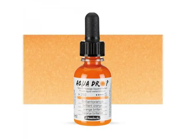 Schmincke aquadrop 30ml – 250 briljant orange Weekendaanbieding