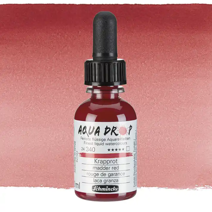Alleen Vandaag Schmincke aquadrop 30ml – 340 madder red