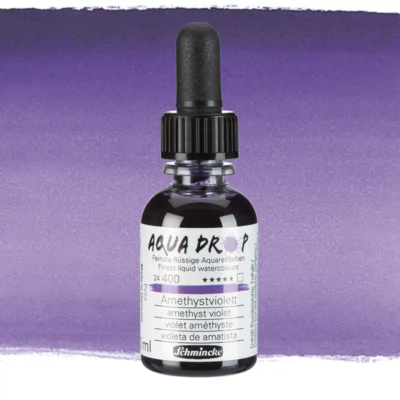 Flitsaanbieding Schmincke aquadrop 30ml – 400 amethyst violet