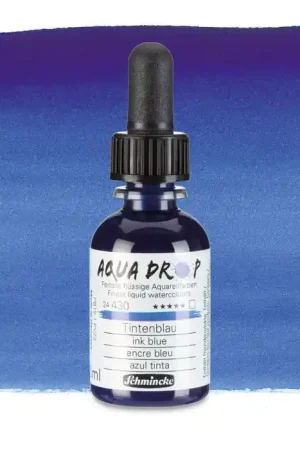Schmincke aquadrop 30ml – 430 ink blue Gecertificeerd