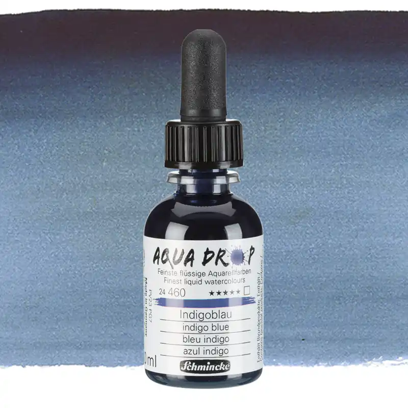 Direct Verzonden Schmincke aquadrop 30ml – 460 indigo blue