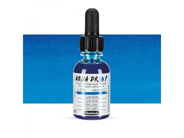 Fabrieksprijs Schmincke aquadrop 30ml – 480 cyan blue