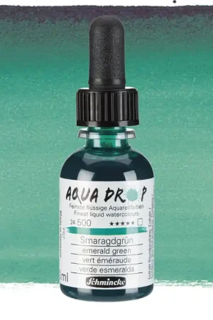 Schmincke aquadrop 30ml – 500 emerald green Nieuw